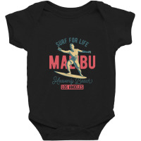 Surf For Life Baby Bodysuit | Artistshot