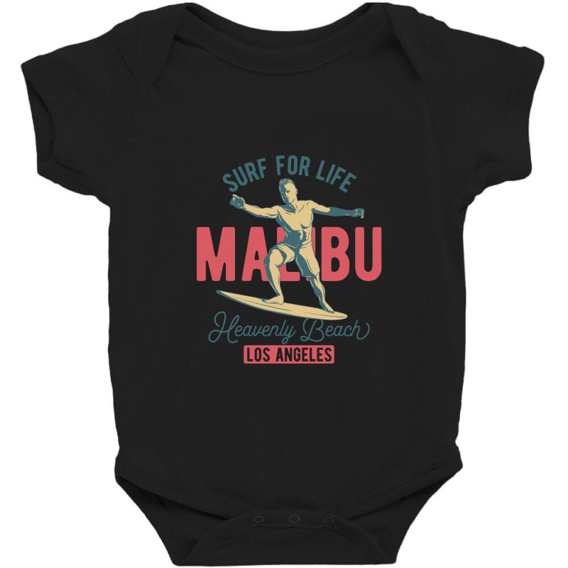 Surf For Life Baby Bodysuit | Artistshot