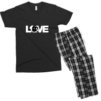 Love Guinea Pig Men's T-shirt Pajama Set | Artistshot