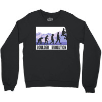 Bouldering Evolution Of A Boulder Crewneck Sweatshirt | Artistshot