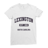 Lexington South Carolina Sc Vintage State Athletic Style Sweatshirt Ladies Fitted T-shirt | Artistshot