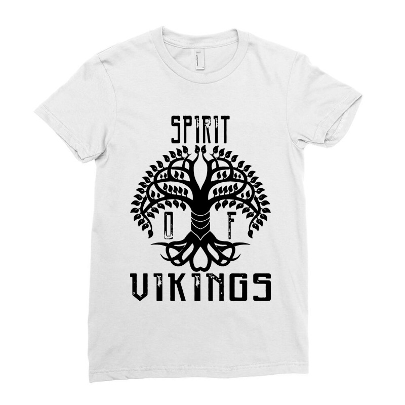 Spirit Book Viking Ladies Fitted T-Shirt by Candy Shop | Artistshot