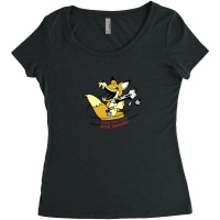 Metal Gear Solid 1 - Foxhound (toon) Women's Triblend Scoop T-shirt | Artistshot