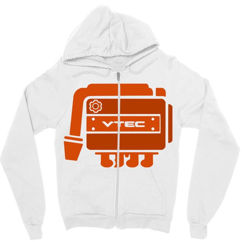 Vtec Engine Zipper Hoodie by hani shop | Artistshot