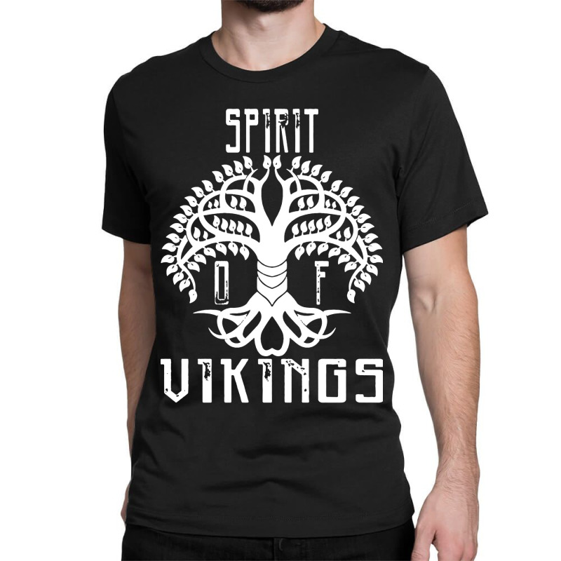 Spirit Book Viking Classic T-shirt by Candy Shop | Artistshot