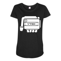 Vtec Engine Maternity Scoop Neck T-shirt | Artistshot