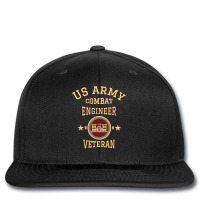 Army Combat Engineer Veteran Essayons Military Vintage Gift Printed Hat | Artistshot