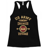 Army Combat Engineer Veteran Essayons Military Vintage Gift Racerback Tank | Artistshot