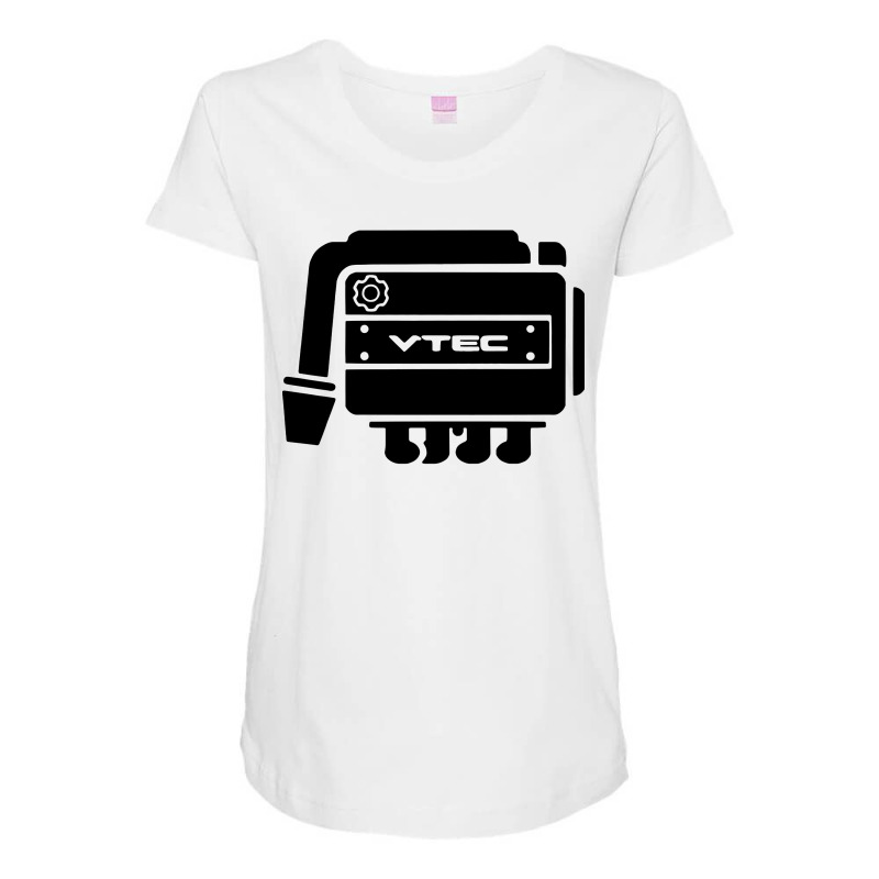 Vtec Engine Maternity Scoop Neck T-shirt by hani shop | Artistshot