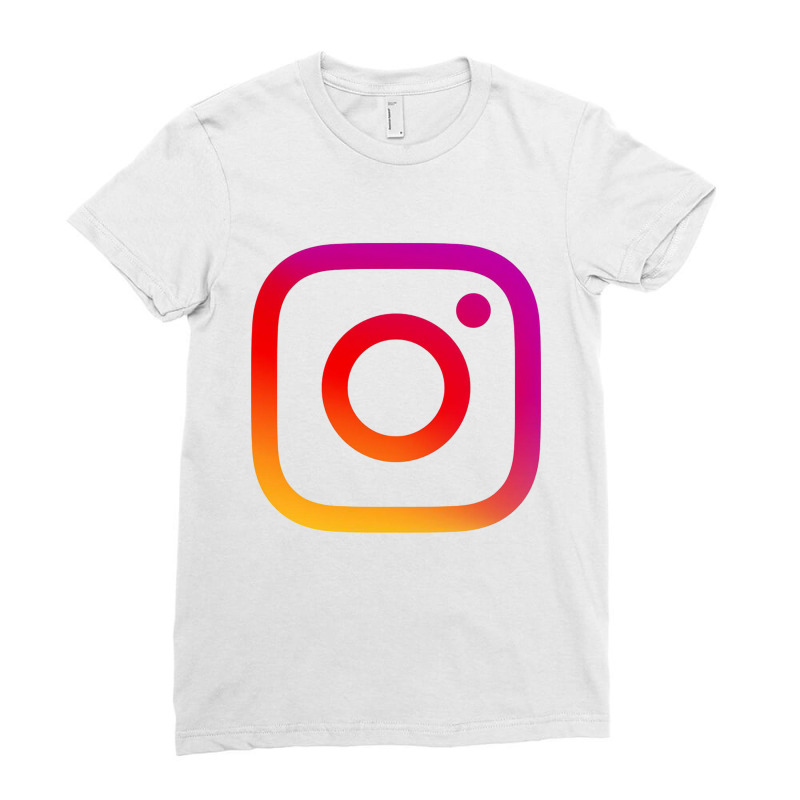 Instagram Ladies Fitted T-Shirt by dicky everlasthing | Artistshot