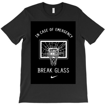 In Case Of Emergency Break Glass T-shirt Designed By Animal Machine