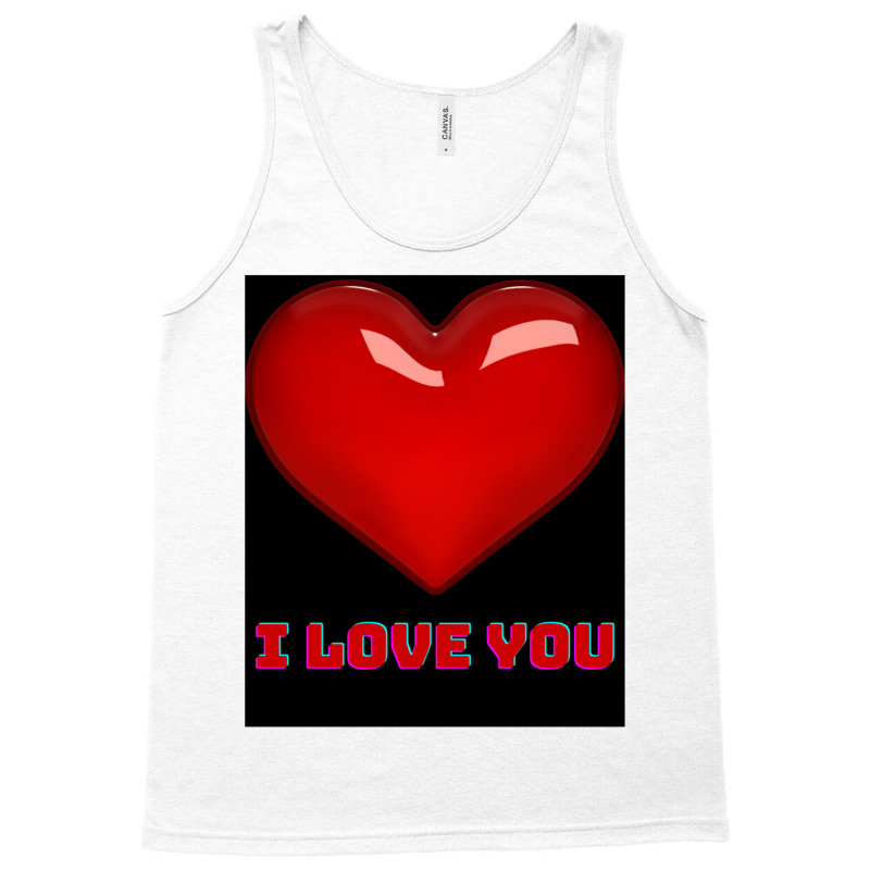 I Love You. Tank Top by cm-arts | Artistshot