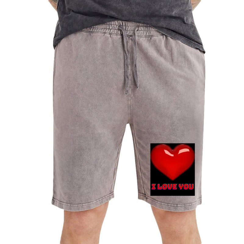 I Love You. Vintage Short by cm-arts | Artistshot