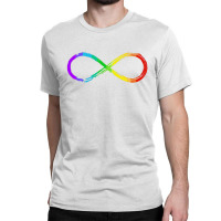 Rainbow, Infinity, Symbol, Infinite Love, Pride Flag, Lgbt, Lgbtq, Lgb Classic T-shirt | Artistshot