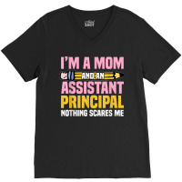 Assistant Principal Viceprincipal Headmasters Mother S Day V-neck Tee | Artistshot