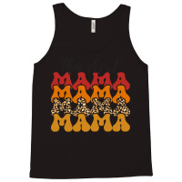 Thankful Mama Script Groovy Thanksgiving Fall Autumn Gift For Mother T Tank Top | Artistshot