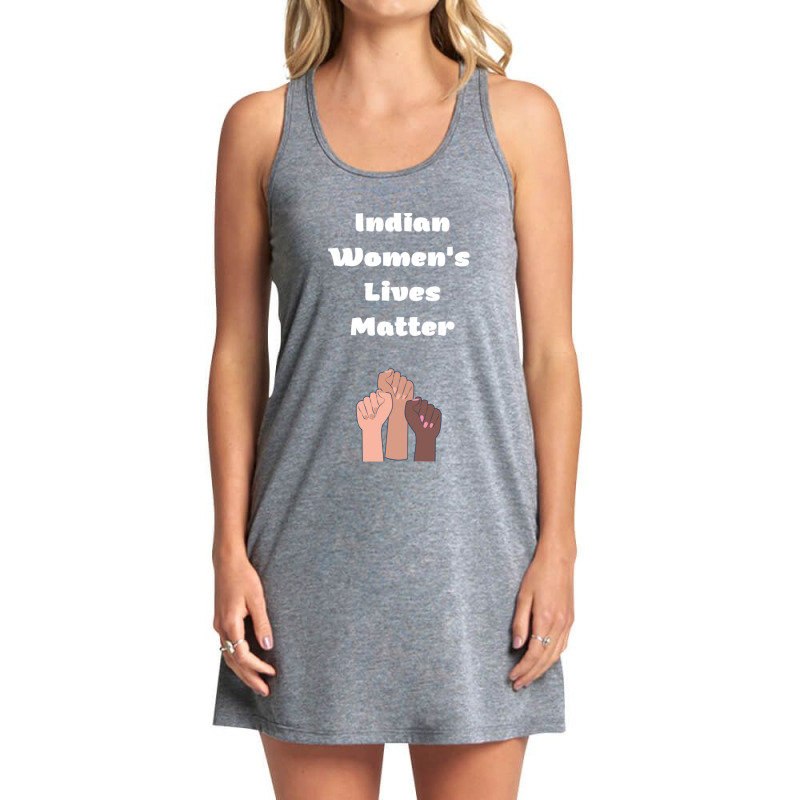 Indian Womens Lives Matter Tank Dress by cm-arts | Artistshot