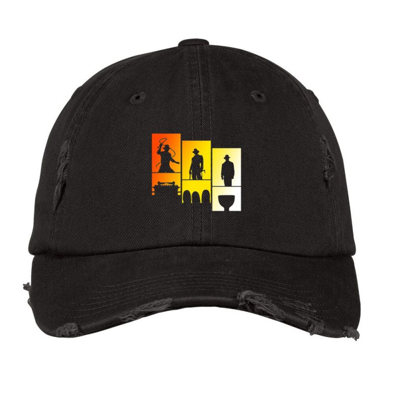 Indiana Jones Indy Trilogy Vintage Cap | Artistshot