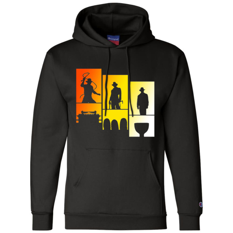 Indiana Jones Indy Trilogy Champion Hoodie | Artistshot