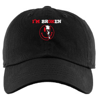 Confused Skull I'm Broken Invisible Illness I'm Ok Broken Pullover Hoo Kids Cap | Artistshot