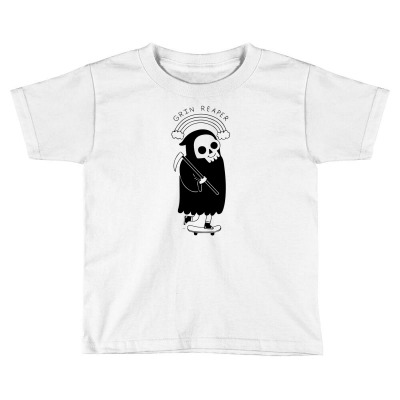 Grin Reaper Toddler T-shirt Designed By M4la