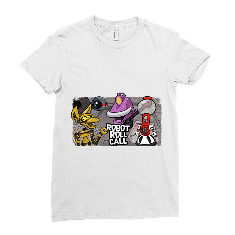 Mst3k   Robot Roll Call Ladies Fitted T-Shirt by YAMARIMULERO | Artistshot