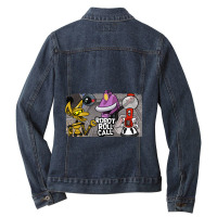 Mst3k   Robot Roll Call Ladies Denim Jacket | Artistshot