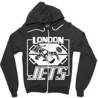 London Jets Zipper Hoodie | Artistshot