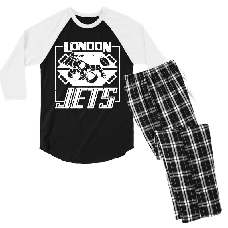 London Jets Men's 3/4 Sleeve Pajama Set | Artistshot