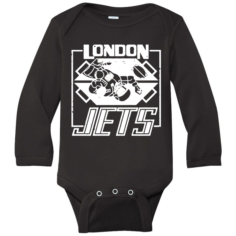 London Jets Long Sleeve Baby Bodysuit | Artistshot