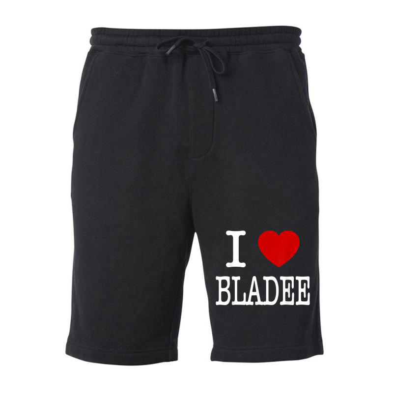 I Love Bladee T Shirt Fleece Short | Artistshot