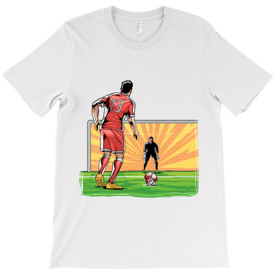 Football Drawing Illustration T-shirt Designed By Animal Machine