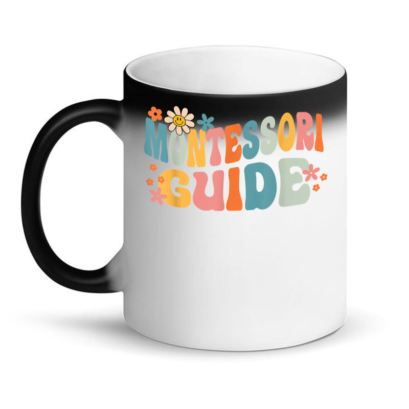 Groovy Montessori Guide Back To School T Shirt Magic Mug | Artistshot