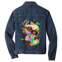 Encanto Sister Goals Mirabel Luisa Isabela Floral Men Denim Jacket | Artistshot