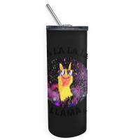 Fa La La La Llama Skinny Tumbler | Artistshot