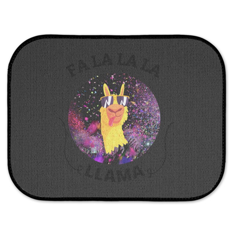 Fa La La La Llama Rear Car Mat | Artistshot