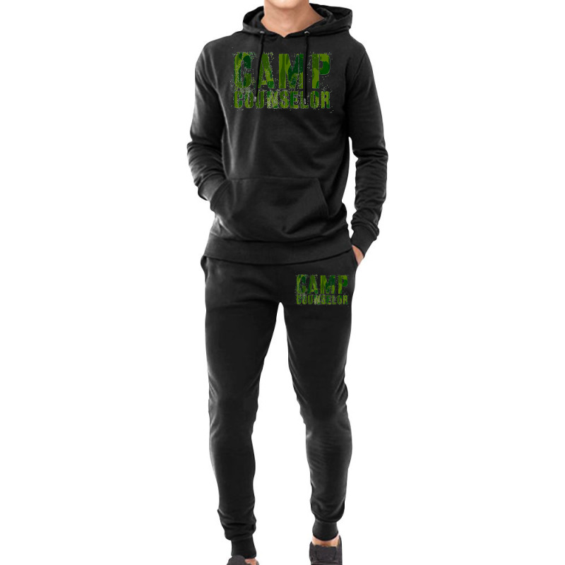 Camo Camp Counselor Summer Teacher Instructor Coach 2022 Hoodie & Jogger Set | Artistshot