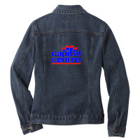 Capital Centre Ladies Denim Jacket | Artistshot