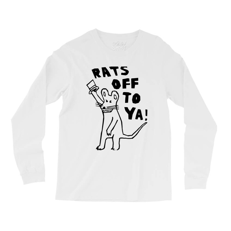 Rats Off To Ya Long Sleeve Shirts by Jalak | Artistshot