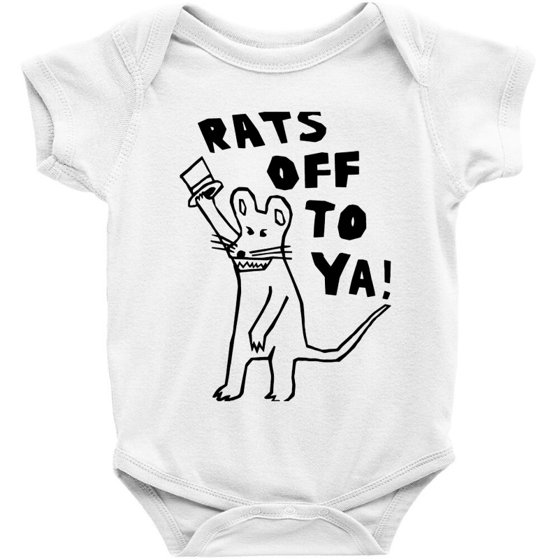 Rats Off To Ya Baby Bodysuit by Jalak | Artistshot