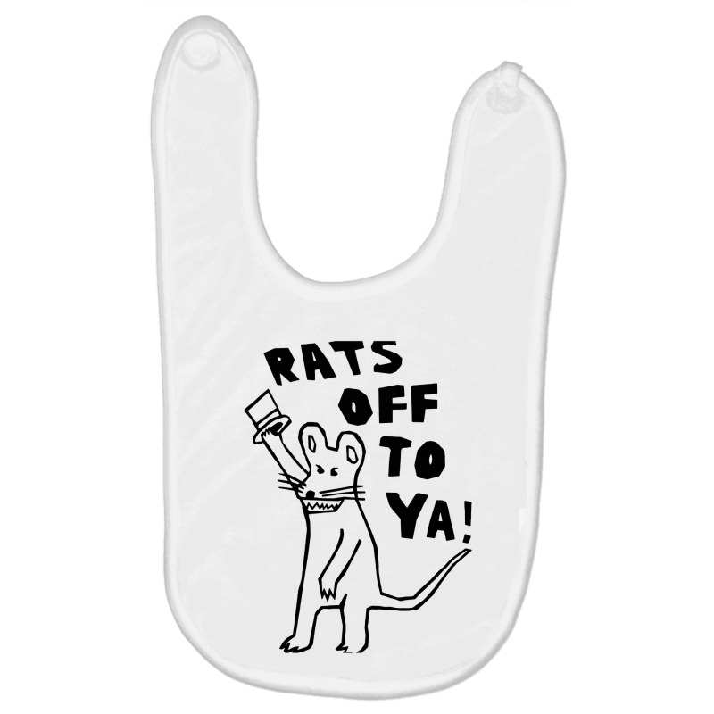 Rats Off To Ya Baby Bibs by Jalak | Artistshot