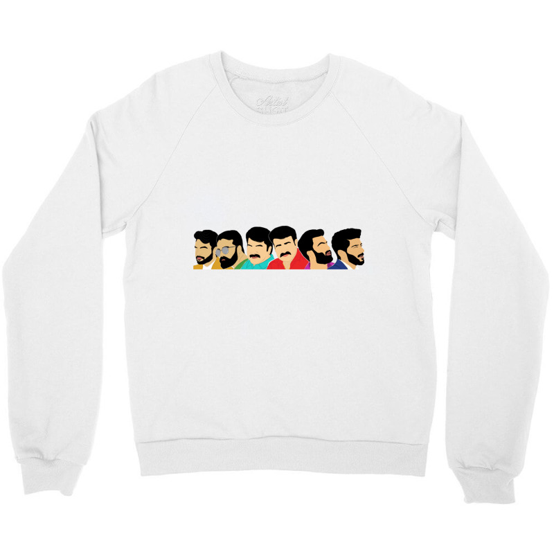 Mallu Superstars Crewneck Sweatshirt by cm-arts | Artistshot