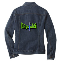 Crystalis - Arcade Retro Game Ladies Denim Jacket | Artistshot