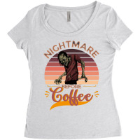 I Am A Nightmare Before Coffee Women's Triblend Scoop T-shirt | Artistshot