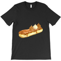 Caramel Eclair  Salted Caramel Eclair With Meringue Toppings T-shirt | Artistshot