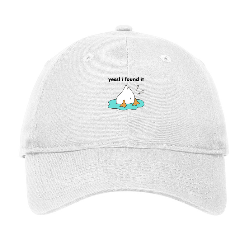 Yess I Found It For Duck Lovers Gift Adjustable Cap | Artistshot