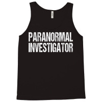 Paranormal Investigator Lazy Halloween Ghost Hunter Costume Tshirt Tank Top | Artistshot