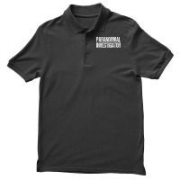 Paranormal Investigator Lazy Halloween Ghost Hunter Costume Tshirt Men's Polo Shirt | Artistshot