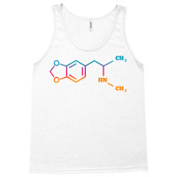 Mdma Ecstasy Techno Chemical Molecule Funny Edm Rave Party T Shirt Tank Top | Artistshot