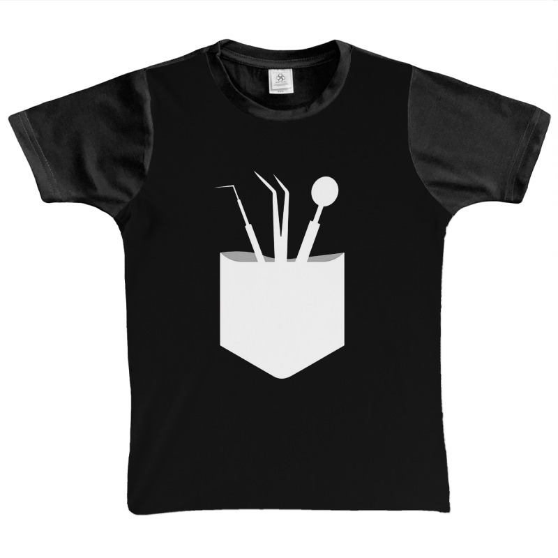 Funny Dental Instruments In Pocket Dentist Graphic Youth T-shirt by caramelique | Artistshot